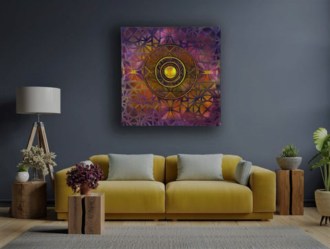 Art Deco Disco Ball Painting