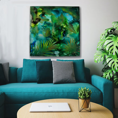 Floating Leaves Painting