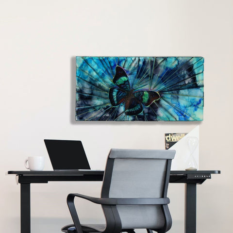 Glass Butterfly No 2 Painting