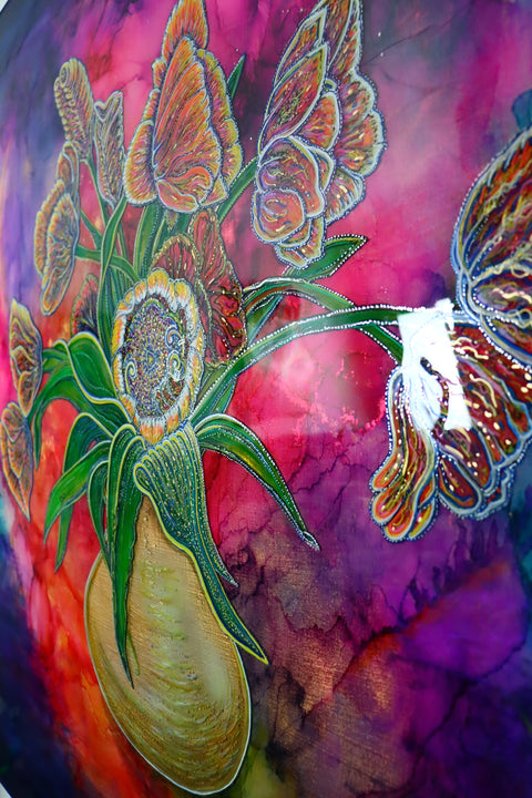 Ubiquitous 3D Tulips Painting