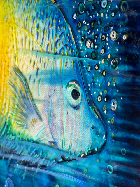 Happy Fish Painting