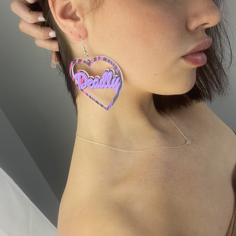 Big Deadly Earrings