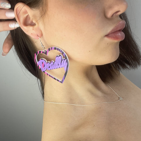 Big Deadly Earrings