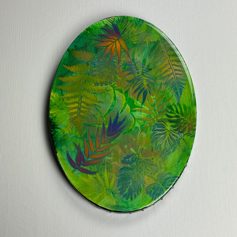 Tropical Fern Garden Painting