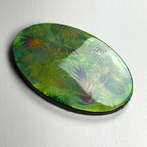 Tropical Fern Garden Painting