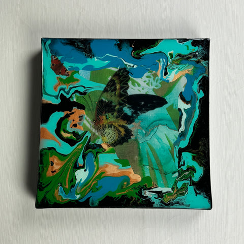 Trippy Monarch Butterfly No 1 Painting