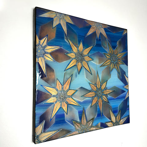 Floating Star Light Painting