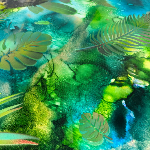 Floating Leaves Painting