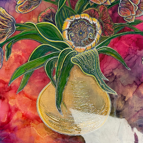 Ubiquitous 3D Tulips Painting