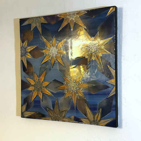 Floating Star Light Painting