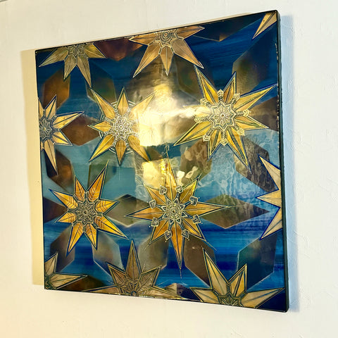 Floating Star Light Painting