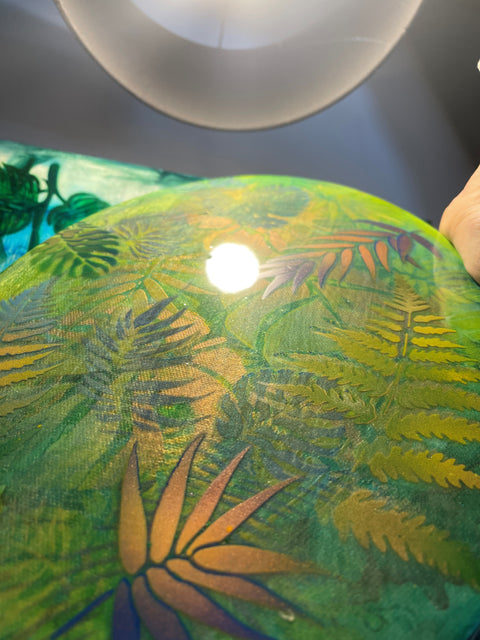 Tropical Fern Garden Painting
