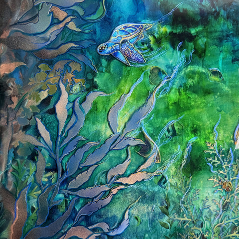 Rarotonga Underwater Painting