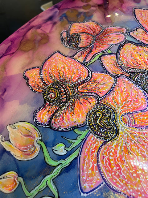 Ubiquitous Orchids Painting