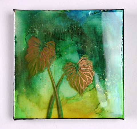 Monstera Fenestrations Painting