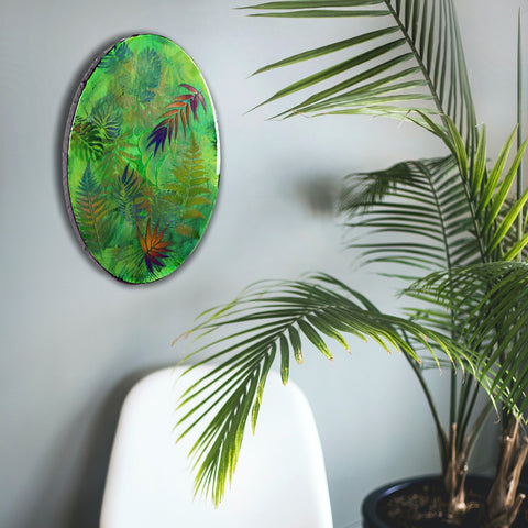 Tropical Fern Garden Painting