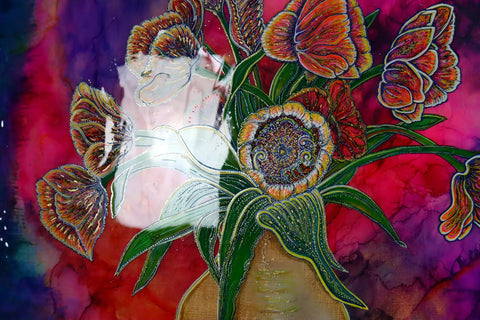 Ubiquitous 3D Tulips Painting