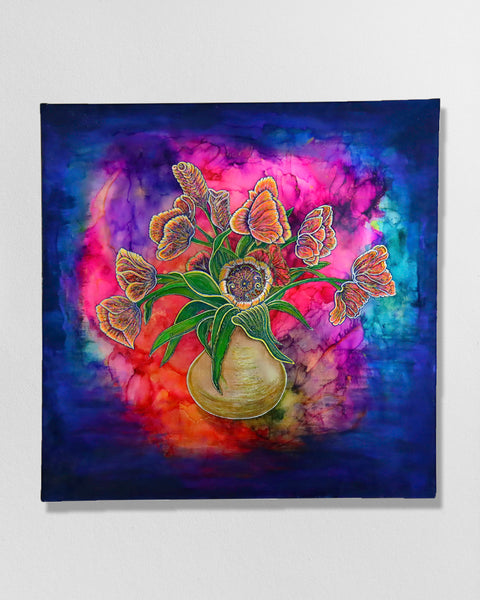 Ubiquitous 3D Tulips Painting