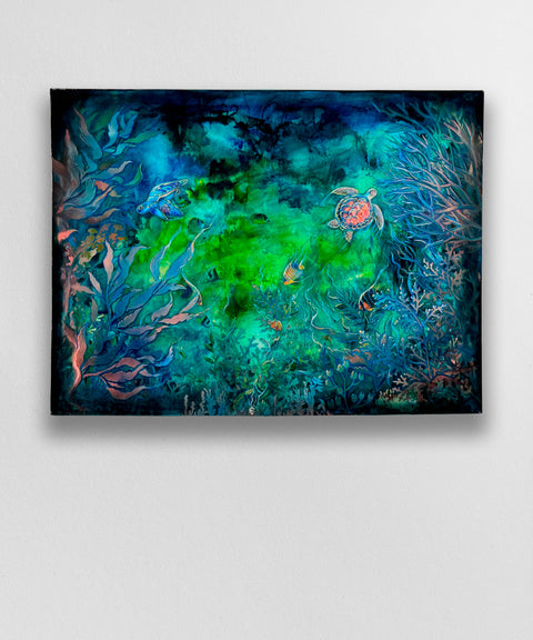Rarotonga Underwater Painting