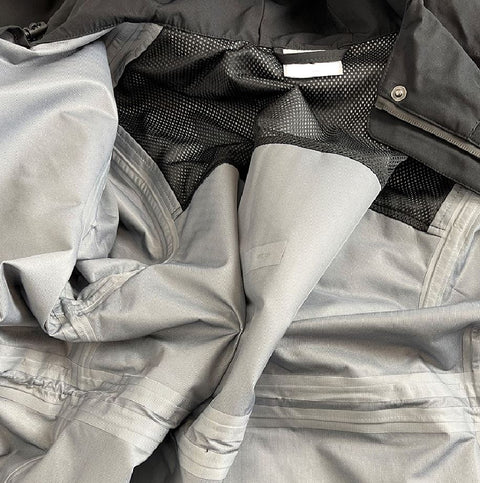 Waterproof Black Dog Walkers Parka Jacket