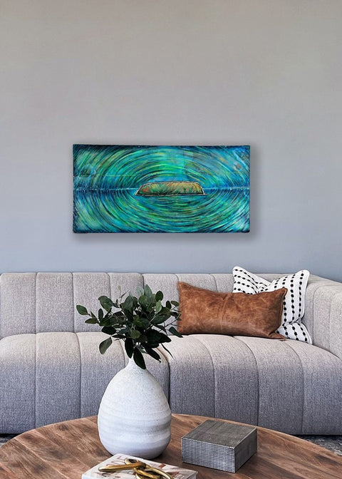 Millpond Mana Island Painting