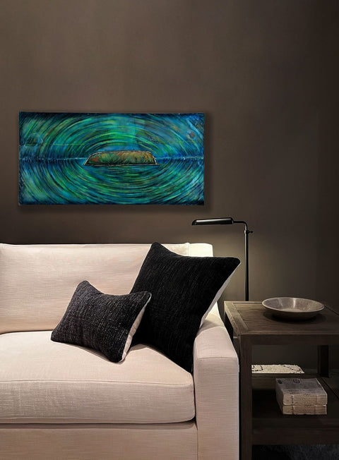 Millpond Mana Island Painting