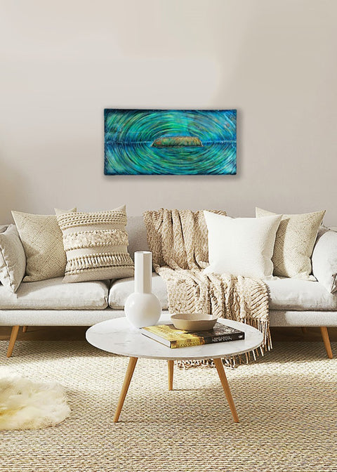 Millpond Mana Island Painting