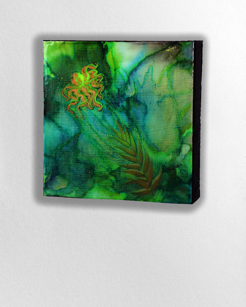 Inky Octopus Napier Escape Artist Painting