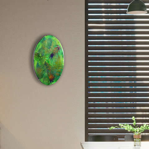 Tropical Fern Garden Painting
