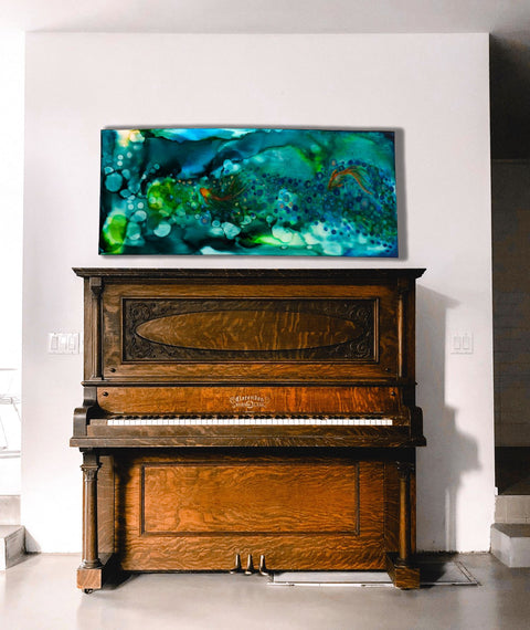 Two Gold Fish Painting