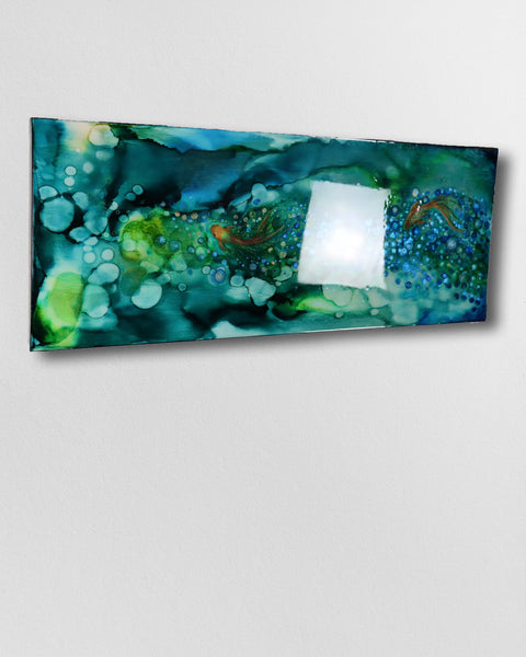 Two Gold Fish Painting