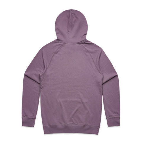 Purple 100% Cotton Hoodie Sweatshirt
