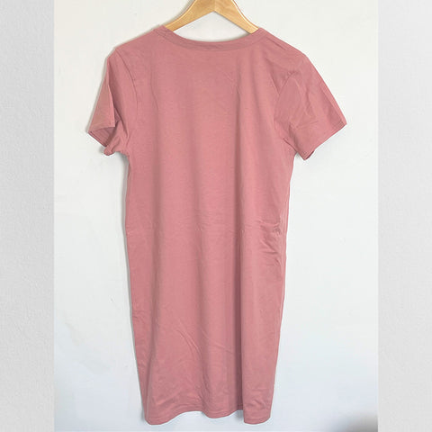 Organic 100% Cotton Rose Pink Dress or Nightie