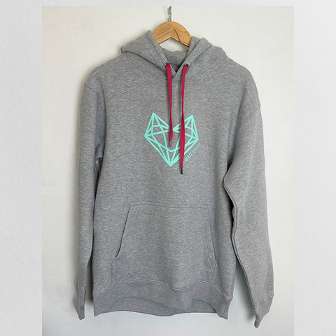 Marle Grey Hoody Sweatshirt Long Sleeve Top