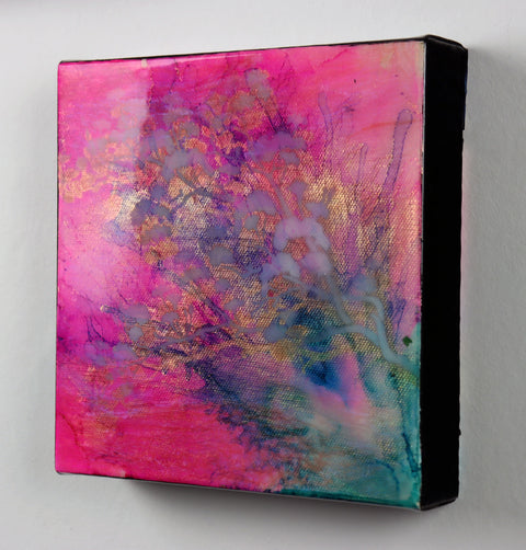 Iridescent Pink Cherry Blossom | Buy NZ art online | Stirling Art.