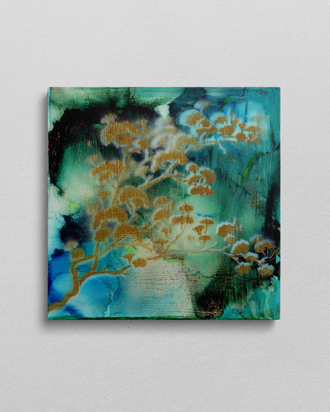 Moody Cherry Blossom | Buy NZ art online | Stirling Art.