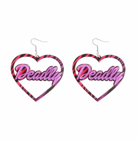 Big Deadly Earrings