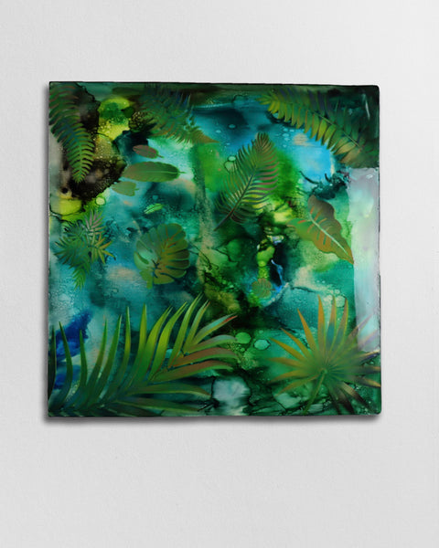 Floating Leaves Painting