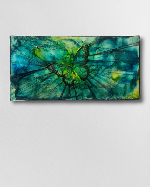Glass Butterfly No 1 Painting