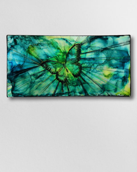 Glass Butterfly No 1 Painting