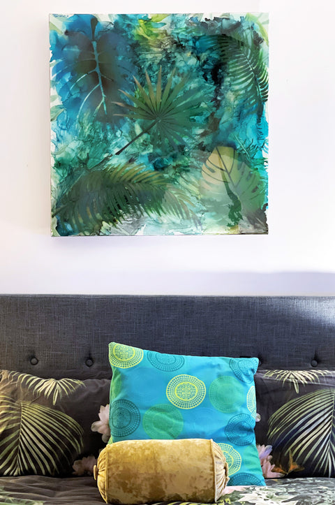 Botanical Rain Forest Stream | Buy NZ art online | Stirling Art.