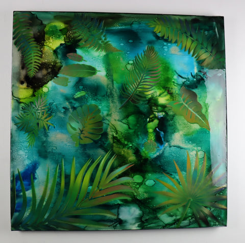 Floating Leaves Painting