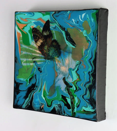Trippy Monarch Butterfly No 2 Painting