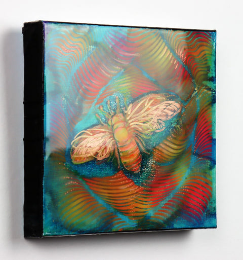 Trippy Bee Line | Buy NZ art online | Stirling Art.