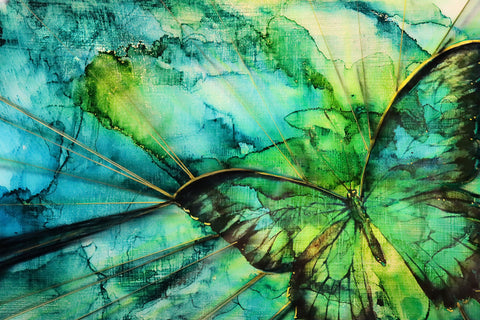 Glass Butterfly No 1 Painting