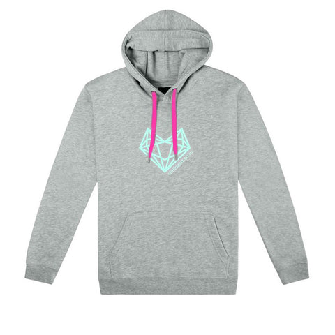 Marle Grey Hoody Sweatshirt Long Sleeve Top