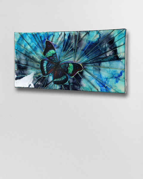 Glass Butterfly No 2 Painting