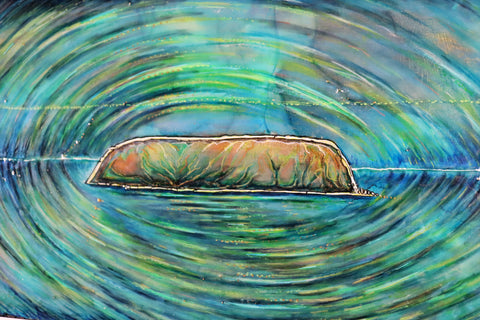 Millpond Mana Island Painting