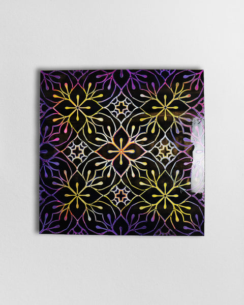 Vintage Damask Painting