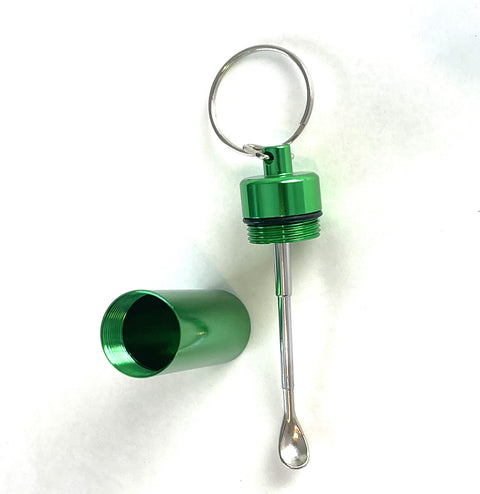 Mini Stash Jar Keyring & Spoon Size 1
